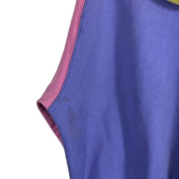 Teddy Fresh 90s Inspired Color Block Hoodie - Picture 8 of 8